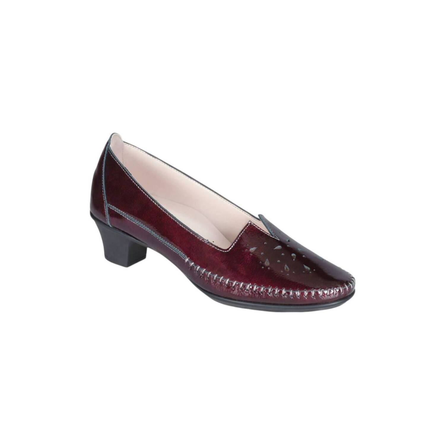 New Sas Women's Sonyo Slip On Heel In Bordo